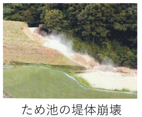 ため池堤体崩壊