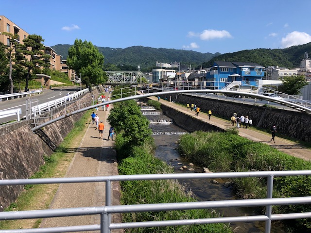 住吉川清掃の様子2